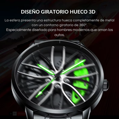 Reloj Con Rin Giratorio